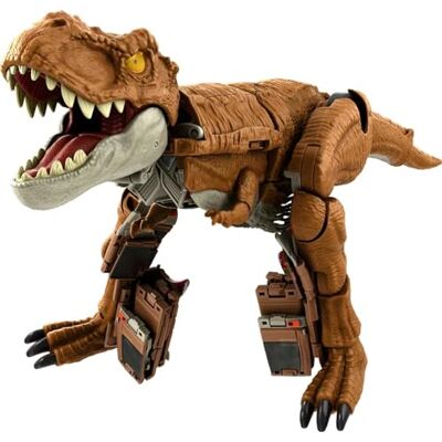 Mattel Jurassic World Fierce Changers Dinosauri Insegui e Ruggisci Trasformabili 2 in 1, da T-Rex a veicolo fuoristrada in 28 passaggi, giocattolo per bambini, 8+ anni, Mattel Jurassic World Fierce Changers Dinosauri Insegui e Ruggisci Trasformabili 2 in 1, da T-Rex a veicolo fuoristrada in 28 passaggi, giocattolo per bambini, 8+ anni,