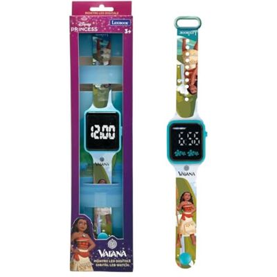 Lexibook , Disney Oceania, Orologio a schermo digitale, Visualizzazione dell'ora 12 o 24 ore, Blu/Rosso, Lexibook , Disney Oceania, Orologio a schermo digitale, Visualizzazione dell'ora 12 o 24 ore, Blu/Rosso,
