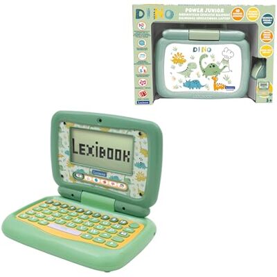 Lexibook , Computer Portatile educativo bilingue INGLEI/Francese Dinosauro, 40 attività educative, Lexibook , Computer Portatile educativo bilingue INGLEI/Francese Dinosauro, 40 attività educative,