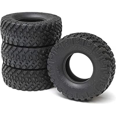 Axial 1.0 Nitto Trail Grappler M/T V2 Tires (4): SCX24, Multicolore, Taglia Unica Axial 1.0 Nitto Trail Grappler M/T V2 Tires (4): SCX24, Multicolore, Taglia Unica