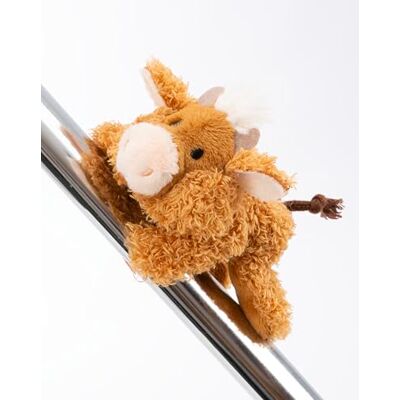 NICI Mag bovino delle Highlands McMooray 12cm marrone Peluche con calamita Animale magnetico per frigoriferi, lavagne, oggetti in metallo e molto altro ancora, ottima idea regalo NICI Mag bovino delle Highlands McMooray 12cm marrone Peluche con calamita Animale magnetico per frigoriferi, lavagne, oggetti in metallo e molto altro ancora, ottima idea regalo