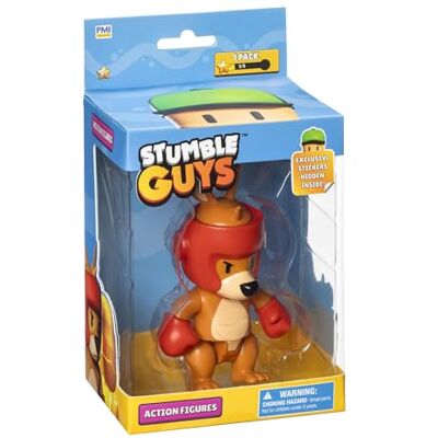 Bandai Boxing Roo - Figura articolata 11cm - Stumble Guys Bandai Boxing Roo - Figura articolata 11cm - Stumble Guys