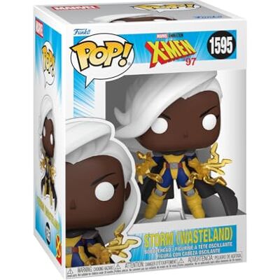 Funko POP! Marvel: X-Men '97 Storm Wasteland Figura in vinile da collezione Idea regalo Prodotto ufficiale Giocattoli per bambini e adulti Modello di figura per collezionisti Funko POP! Marvel: X-Men '97 Storm Wasteland Figura in vinile da collezione Idea regalo Prodotto ufficiale Giocattoli per bambini e adulti Modello di figura per collezionisti