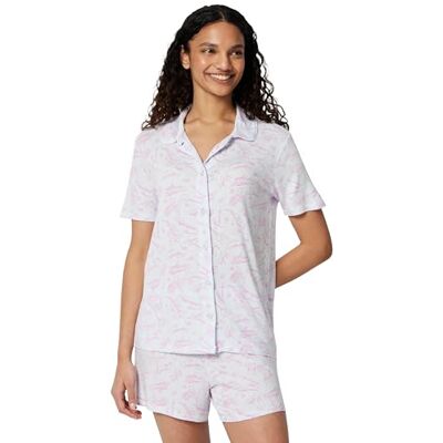 Amazon Essentials Disney Set Pigiama in Modal Donna, Firma Della Principessa, XS Amazon Essentials Disney Set Pigiama in Modal Donna, Firma Della Principessa, XS