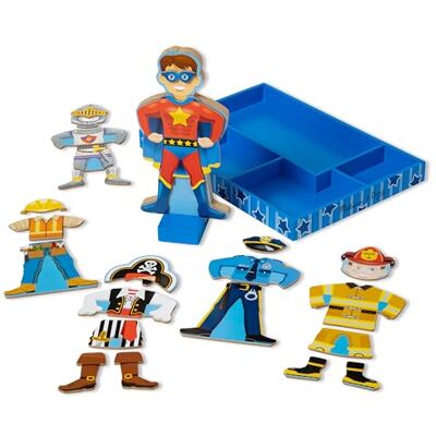 Melissa & Doug Billy Gioco di Vestirsi Magnetico - Giocattolo Creativo Melissa & Doug Billy Gioco di Vestirsi Magnetico - Giocattolo Creativo