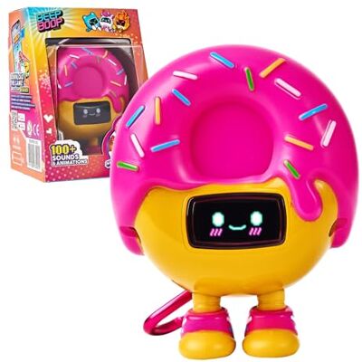 Giochi Preziosi Beep Boop Mochi, Personaggio Interattivo Da Accudire, Animale virtuale Donut Con Moschettone, 4 Mini Giochi e 70 Suoni, Gioco per Bambini dai 5 anni Giochi Preziosi Beep Boop Mochi, Personaggio Interattivo Da Accudire, Animale virtuale Donut Con Moschettone, 4 Mini Giochi e 70 Suoni, Gioco per Bambini dai 5 anni