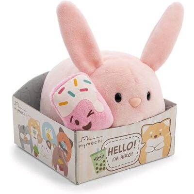 NICI Pibu Coniglio di Peluche (13 cm) con moodie-Gelato calamita, in Confezione Regalo, in Morbido Tessuto Peluche, per Coccole e Giochi, per Bambini e Adulti, 28 cm, Rosa NICI Pibu Coniglio di Peluche (13 cm) con moodie-Gelato calamita, in Confezione Regalo, in Morbido Tessuto Peluche, per Coccole e Giochi, per Bambini e Adulti, 28 cm, Rosa