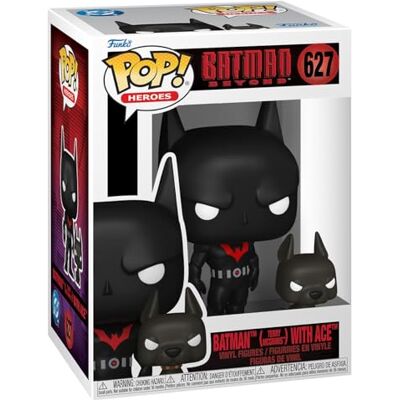 Funko POP! & Buddy: Batman Beyond: Return of the Joker Batman with Ace Figura in vinile da collezione Idea regalo Prodotto ufficiale Giocattoli per bambini e adulti Funko POP! & Buddy: Batman Beyond: Return of the Joker Batman with Ace Figura in vinile da collezione Idea regalo Prodotto ufficiale Giocattoli per bambini e adulti