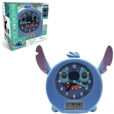 Lexibook , Disney Stitch, Il Mio Compagno di Sonno, Sveglia, Luce Notturna, simulatore di Alba e narratore, con Cavo di Alimentazione, Blu, Lexibook , Disney Stitch, Il Mio Compagno di Sonno, Sveglia, Luce Notturna, simulatore di Alba e narratore, con Cavo di Alimentazione, Blu,