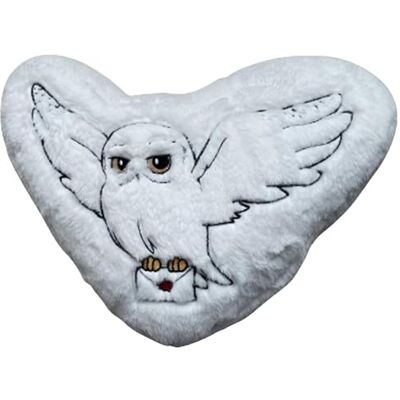 HÔMADICT LYO Homadict Cuscino Harry Potter Hedwige Accessorio decorativo Morbido e soffice 40 x 35 cm Licenza ufficiale HÔMADICT LYO Homadict Cuscino Harry Potter Hedwige Accessorio decorativo Morbido e soffice 40 x 35 cm Licenza ufficiale