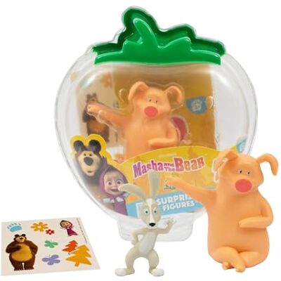 Giochi Preziosi Masha e Orso: Maiale e Lepre Set Personaggi da 7 cm, Confezione Trasportabile con Sticker, Personaggi Originali del Cartone Animato Masha e Orso, Per Bambini da 3 Anni in Su Giochi Preziosi Masha e Orso: Maiale e Lepre Set Personaggi da 7 cm, Confezione Trasportabile con Sticker, Personaggi Originali del Cartone Animato Masha e Orso, Per Bambini da 3 Anni in Su