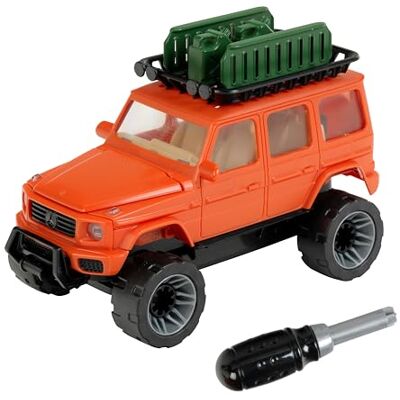 Theo Klein Mercedes-Benz G-Klasse Auto a vite AMG G-Klasse da montare e smontare, tuning e accessori in design Mercedes-Benz, Giocattolo per bambini a partire dai 3 anni Theo Klein Mercedes-Benz G-Klasse Auto a vite AMG G-Klasse da montare e smontare, tuning e accessori in design Mercedes-Benz, Giocattolo per bambini a partire dai 3 anni