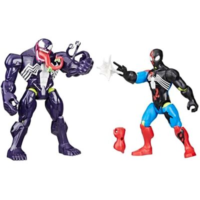 SPIDER-MAN Hasbro Marvel , Marvel MixMashers, Venom vs. Venomizzato, Confezione da 2 con Action Figure e Accessori, Ottima Idea Regalo, per Bambini e Bambine dai 4 Anni in su SPIDER-MAN Hasbro Marvel , Marvel MixMashers, Venom vs. Venomizzato, Confezione da 2 con Action Figure e Accessori, Ottima Idea Regalo, per Bambini e Bambine dai 4 Anni in su