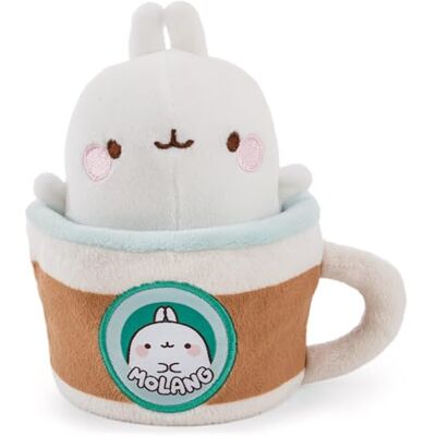 NICI Peluche MOLANG Tazza in Peluche 14x9 cm Morbido e Tenero, Idea Regalo NICI Peluche MOLANG Tazza in Peluche 14x9 cm Morbido e Tenero, Idea Regalo