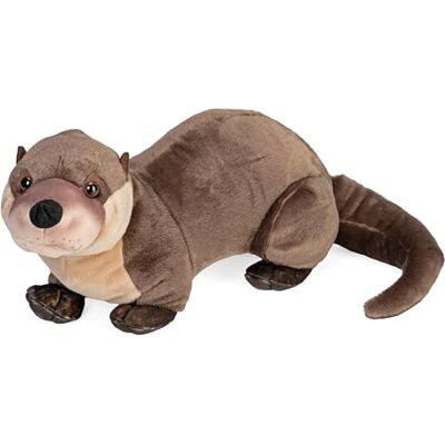 WILD REPUBLIC Artist Collection Lontra di fiume, Peluche, 33 cm, Riempito con bottiglie d'acqua riciclate WILD REPUBLIC Artist Collection Lontra di fiume, Peluche, 33 cm, Riempito con bottiglie d'acqua riciclate