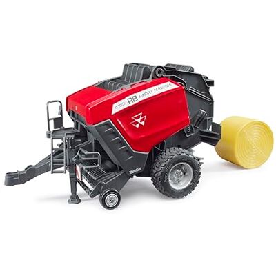 bruder Massey Ferguson pressa per balle rotonde RB 4180 V pressa per balle, mietitrice, fattoria, trattore, balle di paglia bruder Massey Ferguson pressa per balle rotonde RB 4180 V pressa per balle, mietitrice, fattoria, trattore, balle di paglia