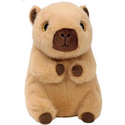 Ty Beanie Bellies Lara la Piccola Capibara con gli Occhioni Dorati Glitter, i Coccolosi Animaletti di Peluche con il Pancino Morbido Originali 30 Cm T413215 Ty Beanie Bellies Lara la Piccola Capibara con gli Occhioni Dorati Glitter, i Coccolosi Animaletti di Peluche con il Pancino Morbido Originali 30 Cm T413215