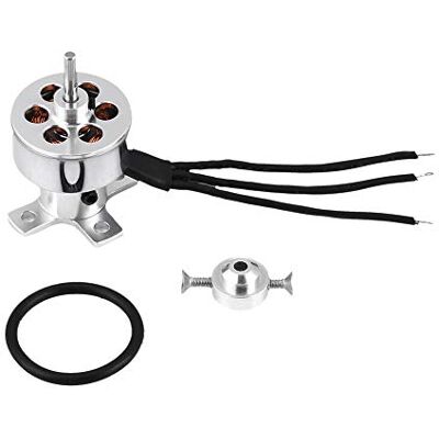 Dilwe RC Motore, 1811 3800KV Motore Brushless in Metallo Accessorio per RC Aereo ad Ala Fissa Dilwe RC Motore, 1811 3800KV Motore Brushless in Metallo Accessorio per RC Aereo ad Ala Fissa