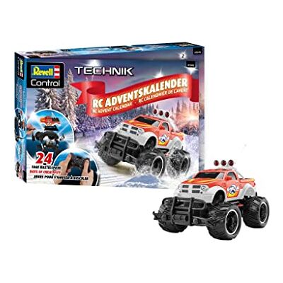 Revell GmbH Calendario dell'Avvento, RC Truck, Multicolore, Revell GmbH Calendario dell'Avvento, RC Truck, Multicolore,