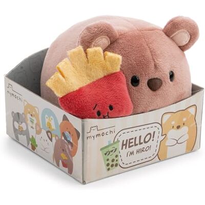 NICI Nomo Orso di Peluche con moodie-Confezione di Patatine calamita, in Confezione Regalo, in Morbido Tessuto Peluche, per Coccole e Giochi, per Bambini e Adulti, 13 cm, Marrone NICI Nomo Orso di Peluche con moodie-Confezione di Patatine calamita, in Confezione Regalo, in Morbido Tessuto Peluche, per Coccole e Giochi, per Bambini e Adulti, 13 cm, Marrone