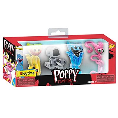 Bizak Poppy Playtime Pack Minifigure da 7 cm con i personaggi principali del videogioco, ricrea la partita con i tuoi amici con questi originali e sinistri bambole, a partire da 6 anni () Bizak Poppy Playtime Pack Minifigure da 7 cm con i personaggi principali del videogioco, ricrea la partita con i tuoi amici con questi originali e sinistri bambole, a partire da 6 anni ()