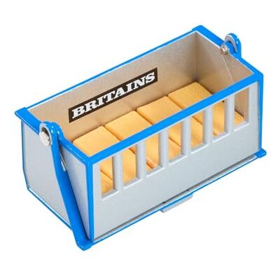 Britains , Link Box, accessorio per attrezzature agricole in scala 1:32, pressofuso, compatibile con modelli di trattori, design resistente a montaggio posteriore, aggiunge realismo ai set da gioco Britains , Link Box, accessorio per attrezzature agricole in scala 1:32, pressofuso, compatibile con modelli di trattori, design resistente a montaggio posteriore, aggiunge realismo ai set da gioco