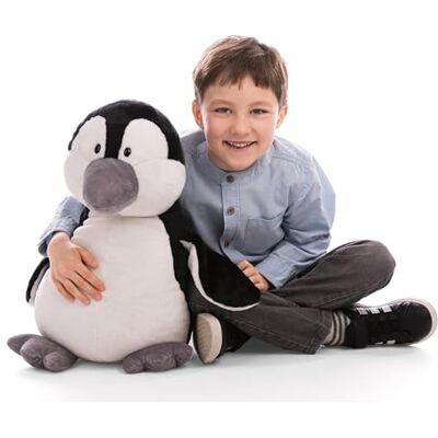 NICI Peluche Pinguino Patschi 45 cm Morbido e Tenero, Idea Regalo NICI Peluche Pinguino Patschi 45 cm Morbido e Tenero, Idea Regalo