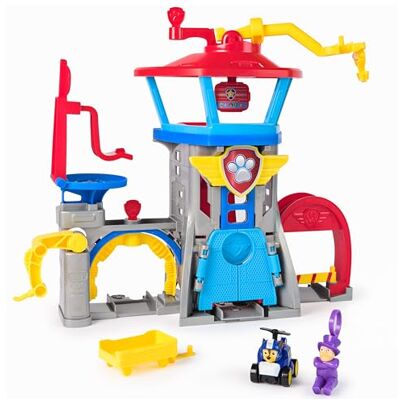 Paw Patrol Air Rescue, Set di Gioco Pup Squad Aeroporto di Adventure bay con Veicolo Giocattolo di Chase e Lanciatore di Veicoli Paw, Giocattoli per Bambini e Bambine, 3+ Anni Paw Patrol Air Rescue, Set di Gioco Pup Squad Aeroporto di Adventure bay con Veicolo Giocattolo di Chase e Lanciatore di Veicoli Paw, Giocattoli per Bambini e Bambine, 3+ Anni