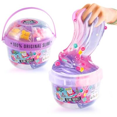 Canal Toys So Slime Slime Bucket +30 combinazioni senza colla Mix e decoro Tempo libero creativo e attività manuale pulita 6 anni + Accessori inclusi Canal Toys So Slime Slime Bucket +30 combinazioni senza colla Mix e decoro Tempo libero creativo e attività manuale pulita 6 anni + Accessori inclusi
