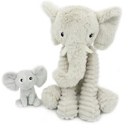 Les Déglingos Elefante Mamma e Bebé Peluche Les Déglingos Elefante Mamma e Bebé Peluche