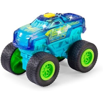 Dickie Toys Sonic Smasher cm17, con luci e suoni, pneumatici in gomma, per bambini a partire dai 3 anni, Dickie Toys Sonic Smasher cm17, con luci e suoni, pneumatici in gomma, per bambini a partire dai 3 anni,
