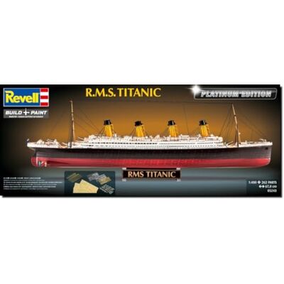 Revell Titanic Platinum Edition 1:400 Kit modellino in plastica non costruita/non verniciata Revell Titanic Platinum Edition 1:400 Kit modellino in plastica non costruita/non verniciata