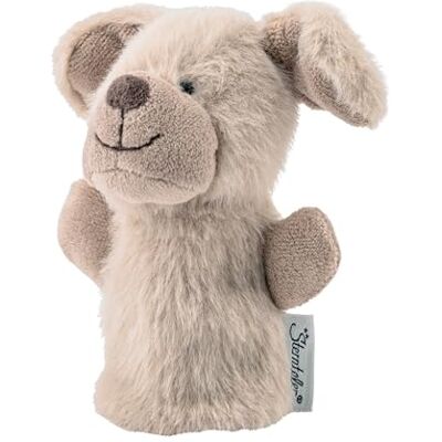 Sterntaler Bambola da dito per cani Lucky – Giocattolo per bambini in tessuto extra morbido – Dita peluche per neonati e bambini – divertimento e fantasia per casa e viaggi, grigio beige Sterntaler Bambola da dito per cani Lucky – Giocattolo per bambini in tessuto extra morbido – Dita peluche per neonati e bambini – divertimento e fantasia per casa e viaggi, grigio beige