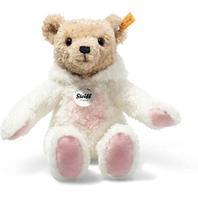 Steiff Plush Orsacchiotto con cappuccio, 27 cm, colore: Bianco Steiff Plush Orsacchiotto con cappuccio, 27 cm, colore: Bianco