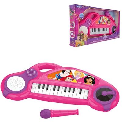 Lexibook Disney Princess Pianoforte elettronico per Bambini con Effetti Luminosi, Microfono, Batteria, Altoparlante Incorporato, brani Demo, Lettore DJ, Rosa/Viola, Lexibook Disney Princess Pianoforte elettronico per Bambini con Effetti Luminosi, Microfono, Batteria, Altoparlante Incorporato, brani Demo, Lettore DJ, Rosa/Viola,
