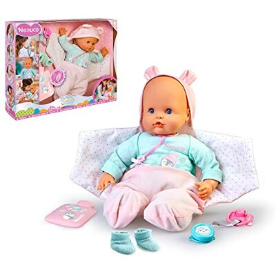 Nenuco sei Ben Coperto?, Bambola Elettronica, con Accessori, per Bambine e Bambine dai 3 Anni, Famosa () Nenuco sei Ben Coperto?, Bambola Elettronica, con Accessori, per Bambine e Bambine dai 3 Anni, Famosa ()