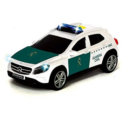 Dickie Toys Auto Mercedes Classe A Guardia Civile, Attrito, con Luce e Suono, A partire da 3 anni 15 cm () Dickie Toys Auto Mercedes Classe A Guardia Civile, Attrito, con Luce e Suono, A partire da 3 anni 15 cm ()