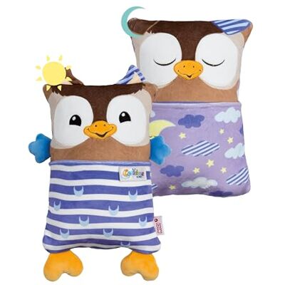 NICI Gufetto di Peluche Fronte/Retro, Morbido Peluche per Le Coccole e i Giochi dei Piccoli Amanti degli Animali, Ideale per casa, Asilo o in Viaggio, 30 x 20 cm, Marrone NICI Gufetto di Peluche Fronte/Retro, Morbido Peluche per Le Coccole e i Giochi dei Piccoli Amanti degli Animali, Ideale per casa, Asilo o in Viaggio, 30 x 20 cm, Marrone