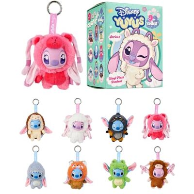 Simba Disney YuYu Stitch & Angel Blind Bag Clip, peluche collezionabili a Sorpresa Disney Stitch e Angel, Accessorio da Zaino o Borsa, +12 mesi, Simba Disney YuYu Stitch & Angel Blind Bag Clip, peluche collezionabili a Sorpresa Disney Stitch e Angel, Accessorio da Zaino o Borsa, +12 mesi,