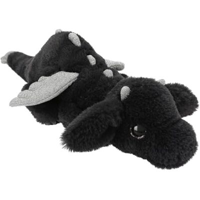 Depesche 14182 Snukis Drago in Peluche Nero e Argento, con Morbida Pelliccia e Occhi argentati, Alto Circa 50 cm. Depesche 14182 Snukis Drago in Peluche Nero e Argento, con Morbida Pelliccia e Occhi argentati, Alto Circa 50 cm.