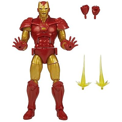 Marvel Hasbro, Legends Series, Iron Man (Heroes Return), Action Figure da 15 cm Ispirata ai Comics Marvel Hasbro, Legends Series, Iron Man (Heroes Return), Action Figure da 15 cm Ispirata ai Comics