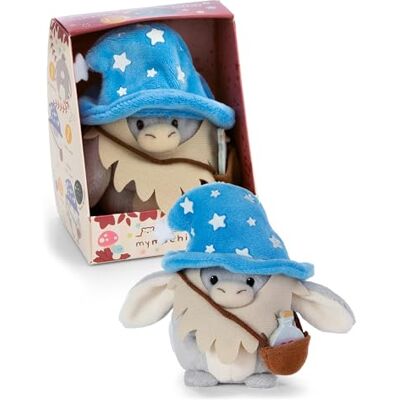 NICI mymochi Set di Peluche Asinello Earl, 8 cm, con Filtro Magico e Costume da Mago, Morbido Pupazzo Kawaii in Confezione Regalo 8,5 x 6,5 x 10 cm, Grigio – NICI mymochi Set di Peluche Asinello Earl, 8 cm, con Filtro Magico e Costume da Mago, Morbido Pupazzo Kawaii in Confezione Regalo 8,5 x 6,5 x 10 cm, Grigio –