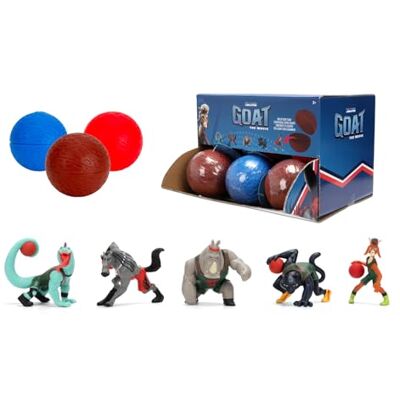 Jada Toys Goat The Movie 1 Personaggio da Collezione 1 di 6 Personaggi da Basket in Confezione cieca da Basket, ca. 6,5 cm, per Fan e Bambini a Partire dagli 8 Anni, Onda 1 Jada Toys Goat The Movie 1 Personaggio da Collezione 1 di 6 Personaggi da Basket in Confezione cieca da Basket, ca. 6,5 cm, per Fan e Bambini a Partire dagli 8 Anni, Onda 1