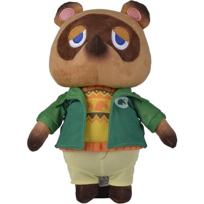 Simba Animal Crossing Tom Nook Winter Peluche morbido, 25 cm, personaggio anime/videogioco Simba Animal Crossing Tom Nook Winter Peluche morbido, 25 cm, personaggio anime/videogioco