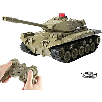 WEECOC Carro armato RC Veicoli militari Camion RC Auto 2.4Ghz Radiocomandato Carro armato militare Giocattolo 270° Suoni realistici rotanti Ottimo regalo per bambini Ragazzi (verde) WEECOC Carro armato RC Veicoli militari Camion RC Auto 2.4Ghz Radiocomandato Carro armato militare Giocattolo 270° Suoni realistici rotanti Ottimo regalo per bambini Ragazzi (verde)