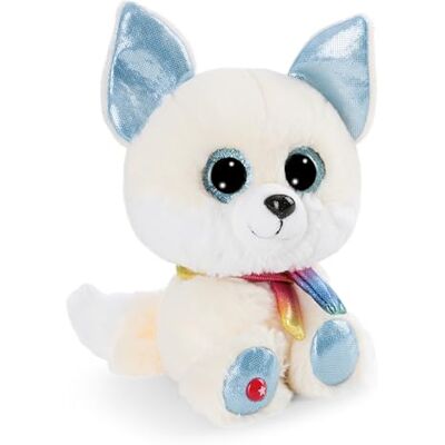 NICI Glubschis Nounuk Volpe artica di Peluche, tenero Pupazzo per Coccole e Giochi, per Bambini e Adulti, 15 cm, Bianco – NICI Glubschis Nounuk Volpe artica di Peluche, tenero Pupazzo per Coccole e Giochi, per Bambini e Adulti, 15 cm, Bianco –