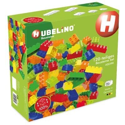 Hubelino Set di 120 mattoncini compatibili Hubelino Set di 120 mattoncini compatibili