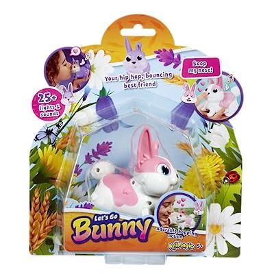 Animagic : Lets Go Bunny Rosa Il tuo fianco, il tuo migliore amico rimbalzante, il tuo coniglietto interattivo per animali domestici con oltre 50 luci e suoni per dai 5 anni in su Animagic : Lets Go Bunny Rosa Il tuo fianco, il tuo migliore amico rimbalzante, il tuo coniglietto interattivo per animali domestici con oltre 50 luci e suoni per dai 5 anni in su