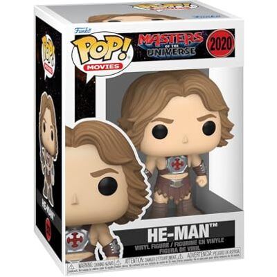 Funko POP! Movies: Masters of the Universe He-Man Figura in vinile da collezione Idea regalo Prodotto ufficiale Giocattoli per bambini e adulti Modello di figura per collezionisti Funko POP! Movies: Masters of the Universe He-Man Figura in vinile da collezione Idea regalo Prodotto ufficiale Giocattoli per bambini e adulti Modello di figura per collezionisti