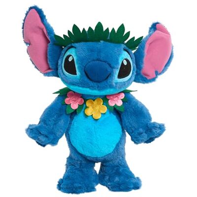 Disney Peluche musicale danzante Lilo & Stitch Stitch da 35,6 cm, peluche musicale, alieno, blu Disney Peluche musicale danzante Lilo & Stitch Stitch da 35,6 cm, peluche musicale, alieno, blu